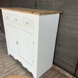 Old white sideboard