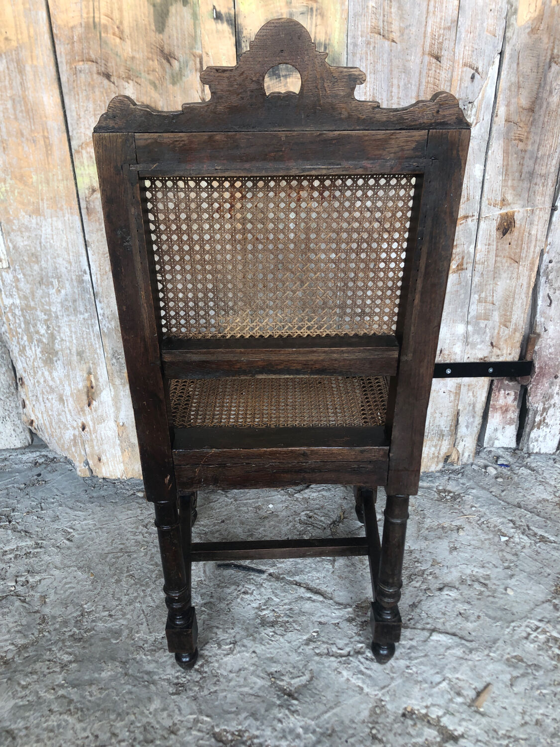 Chair louis xiii wood