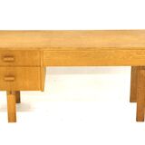 Low oak chest of drawers, Svensk Möbelindustri, Sweden, 1960
