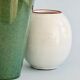Duo of Dutch ceramic vases