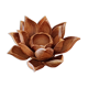 Wooden lotus servant