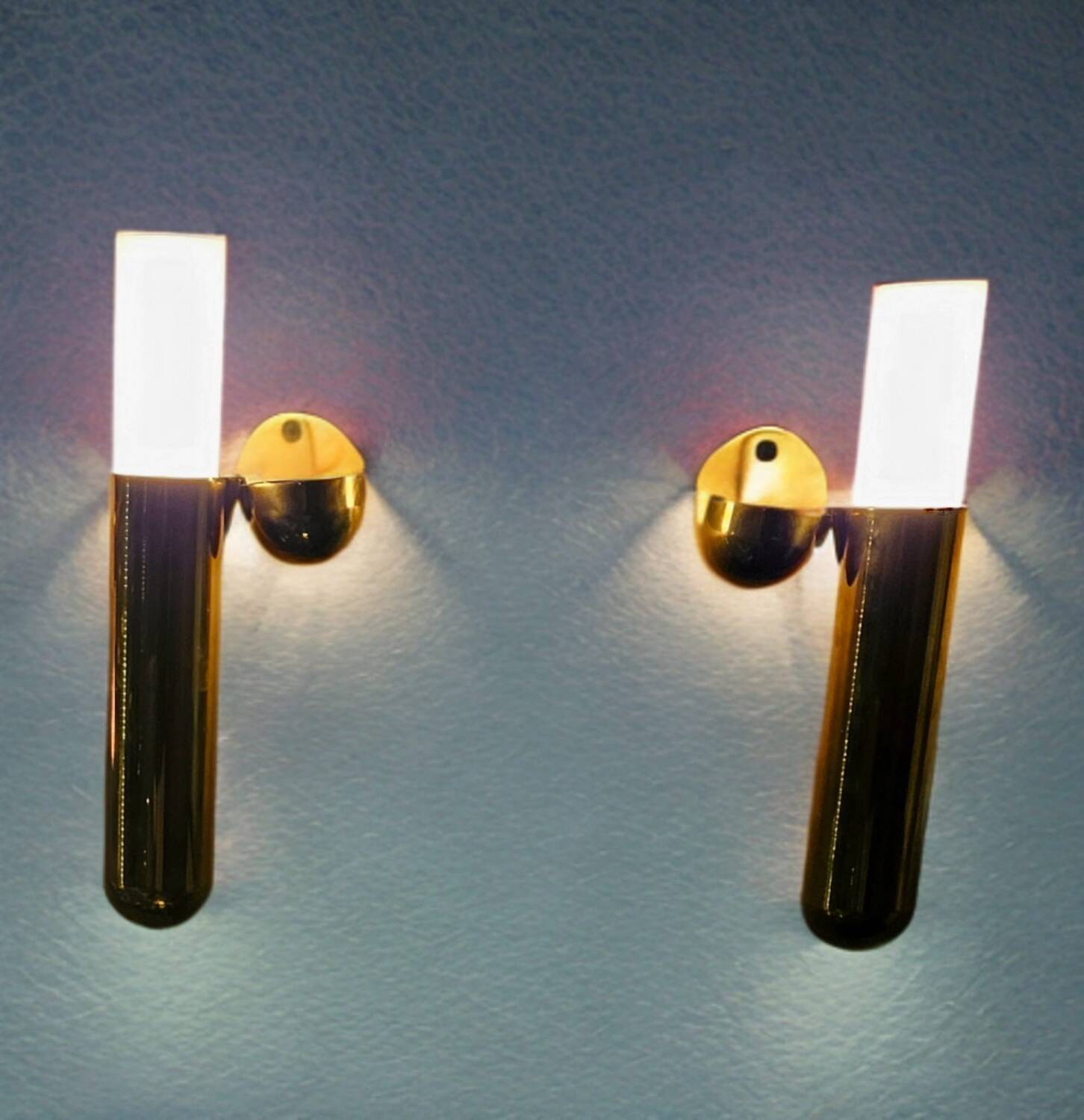 Pair of designer wall lights