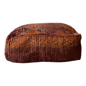 Pouf berbere vintage - laine