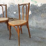 2 chairs Viennese bistro Thonet