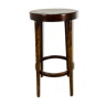 Tabouret de bar Baumann années 60 bois