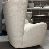 Pair of Gio Ponti inspired armchairs from the 50s