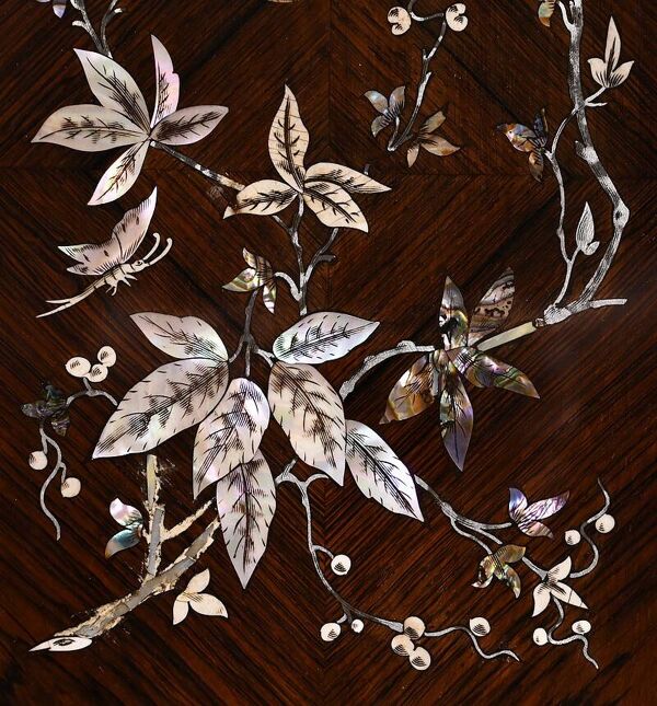 Meuble d’appui en palissandre de Rio, époque Napoléon III, milieu XIXème