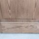 Striped pine office counter