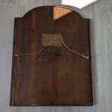 Art Deco mirror by Leglas-Maurice 53x41cm