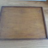 Rectangular wooden serving tray