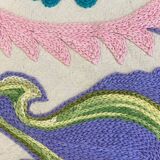 Hand embroidered suzani textile 260 x 230 cm