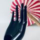 Hand vase and ceramic jewelry holder