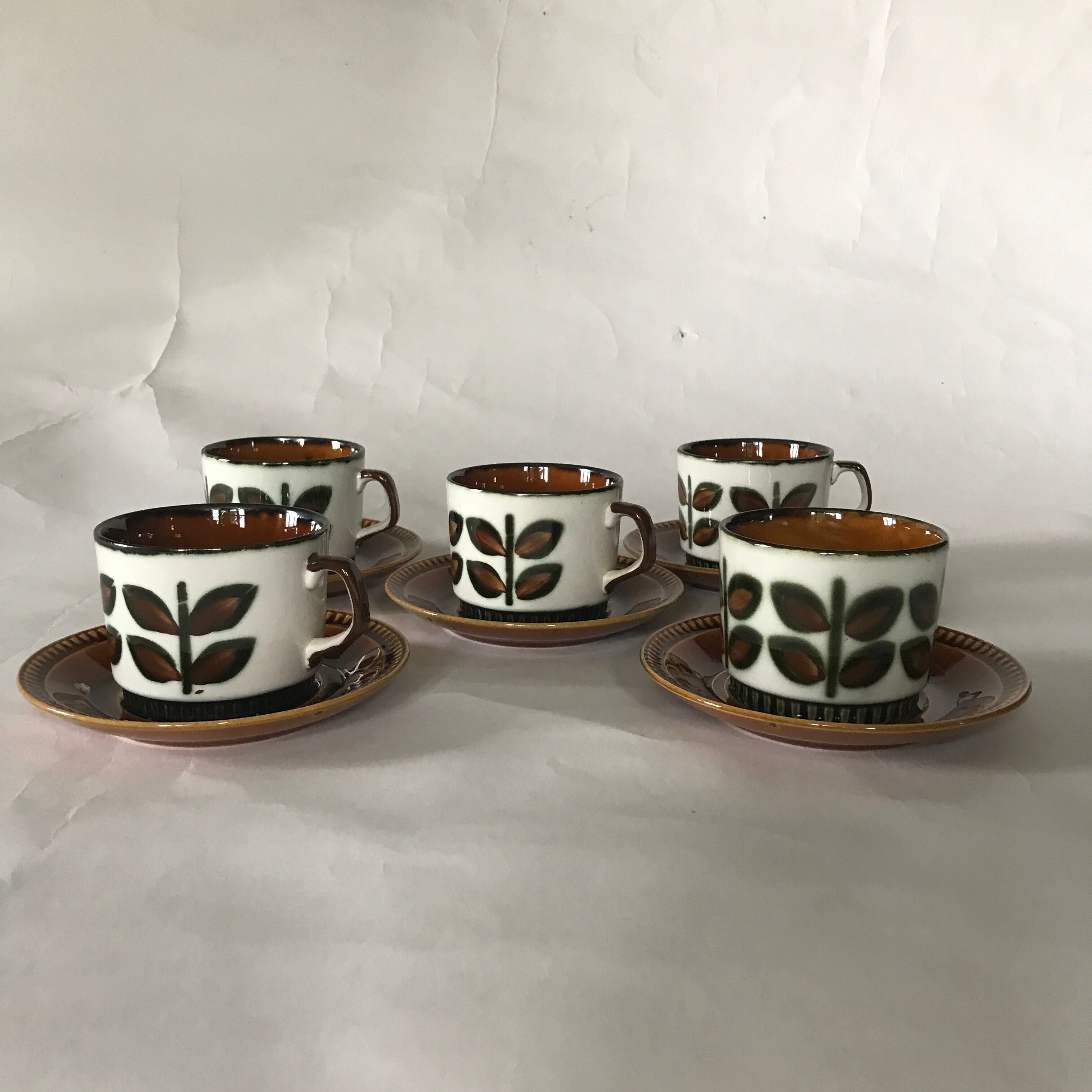 Villeroy & Boch tea cups from Rambouillet from the 1960s