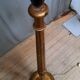 Lampadaire bois doré