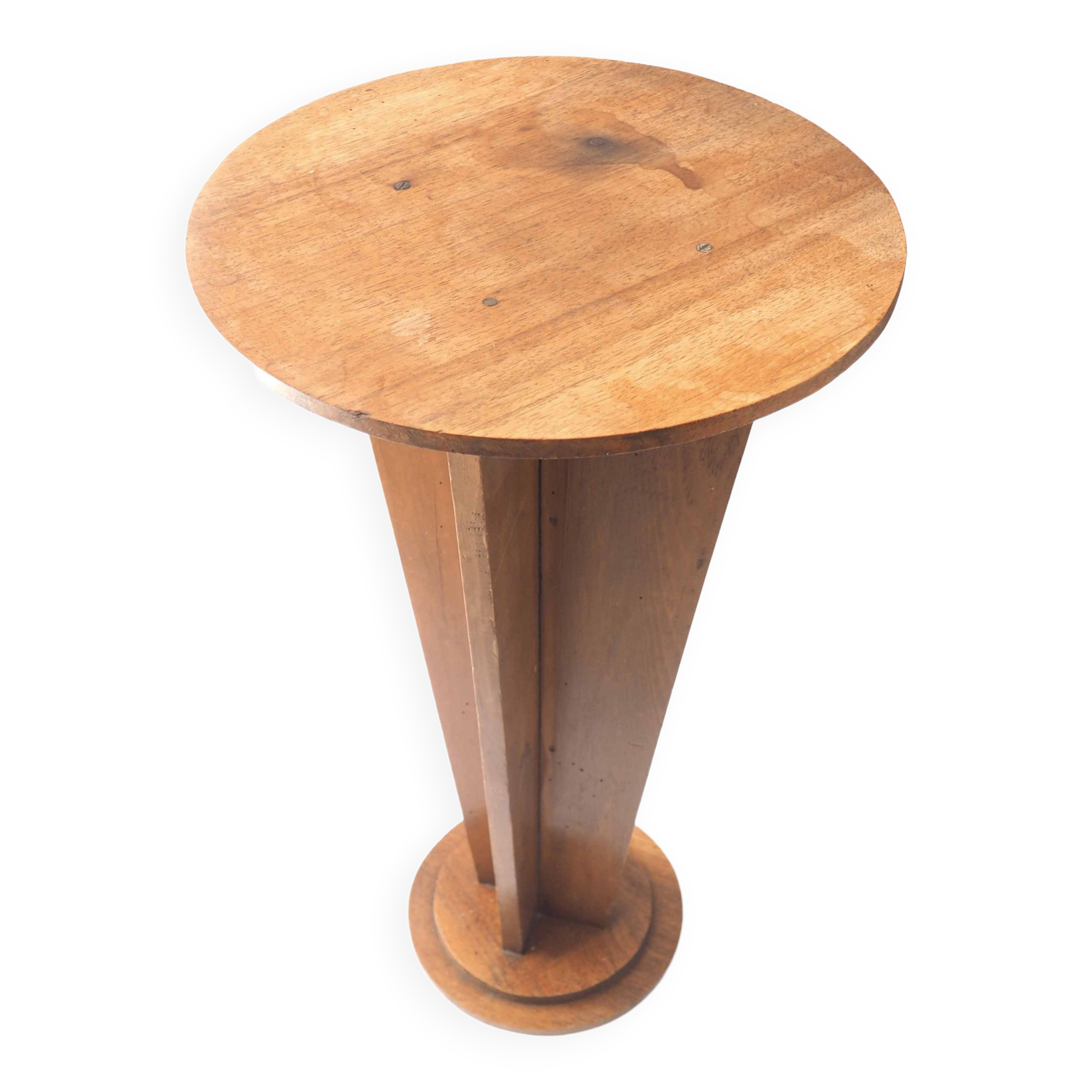 Art deco pedestal table