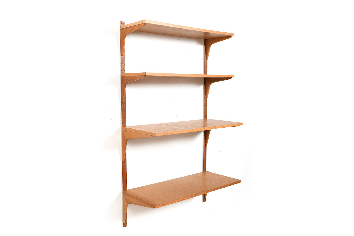 Danish Oak Shelf System by HG Furniture 1960s