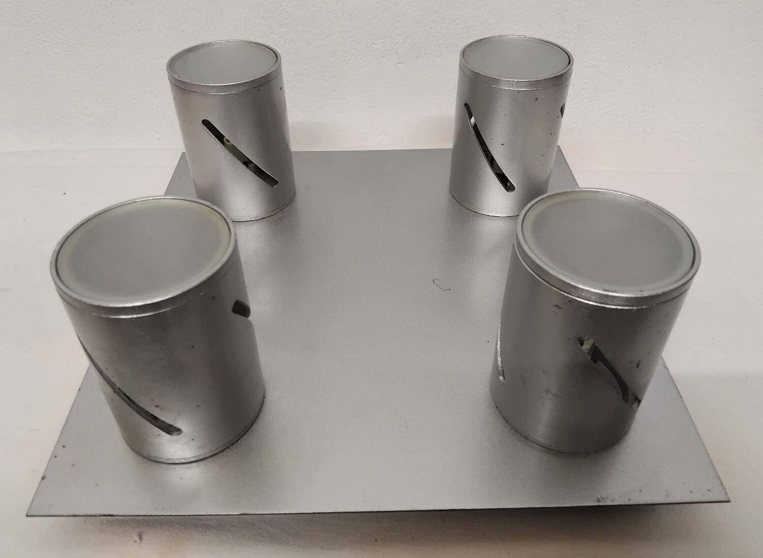 Paire de plafonnier en métal