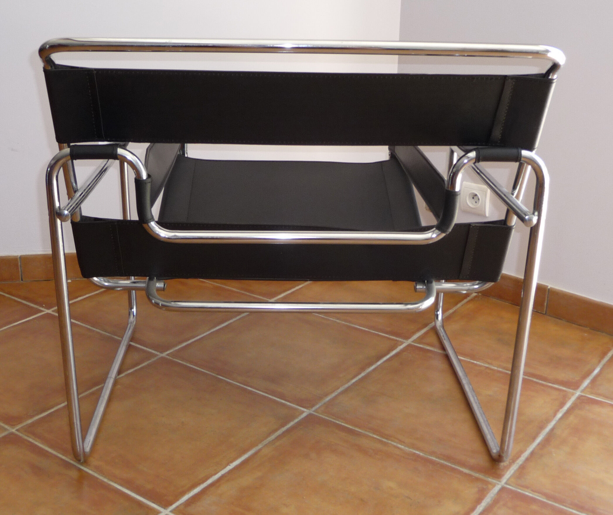 Wassily B3 armchair designed by Marcel Breuer