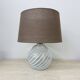 Mid-century design Holmegaard Swirl lamp , 1970s Denmark