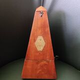 Mahogany wood metronome