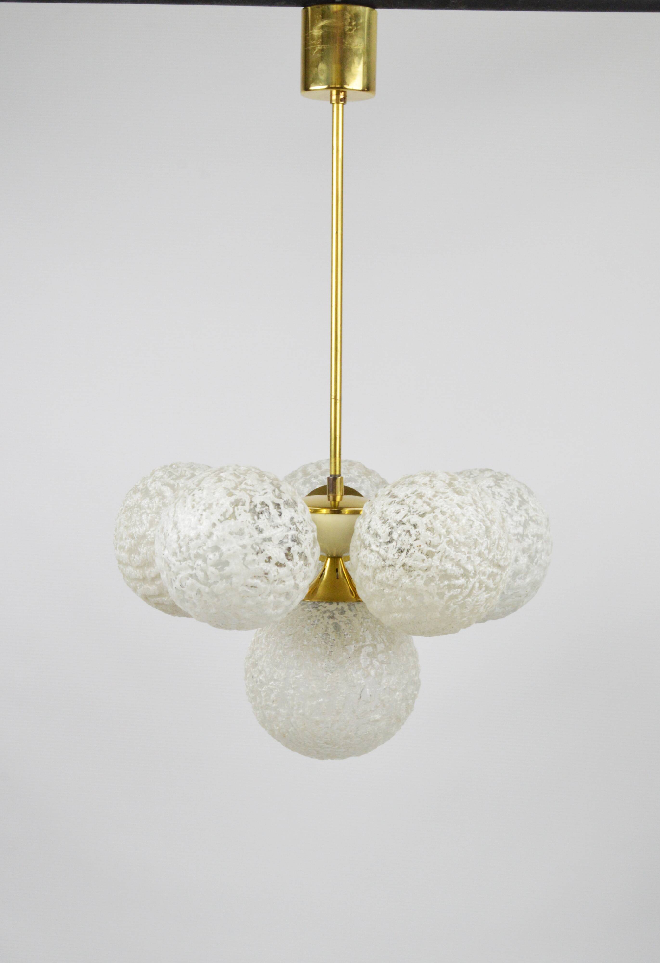 Lustre Spoutnik, années 1970