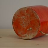 Red ceramic lamp