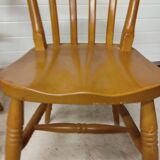 Set of country chairs and armchairs