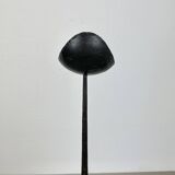 Large 47cm Brutalist Cast Iron Candle Holder by Manfred Bergmeister, Germany 1970