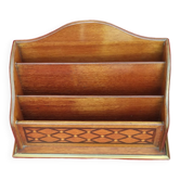 Porte lettres de bureau Marqueté