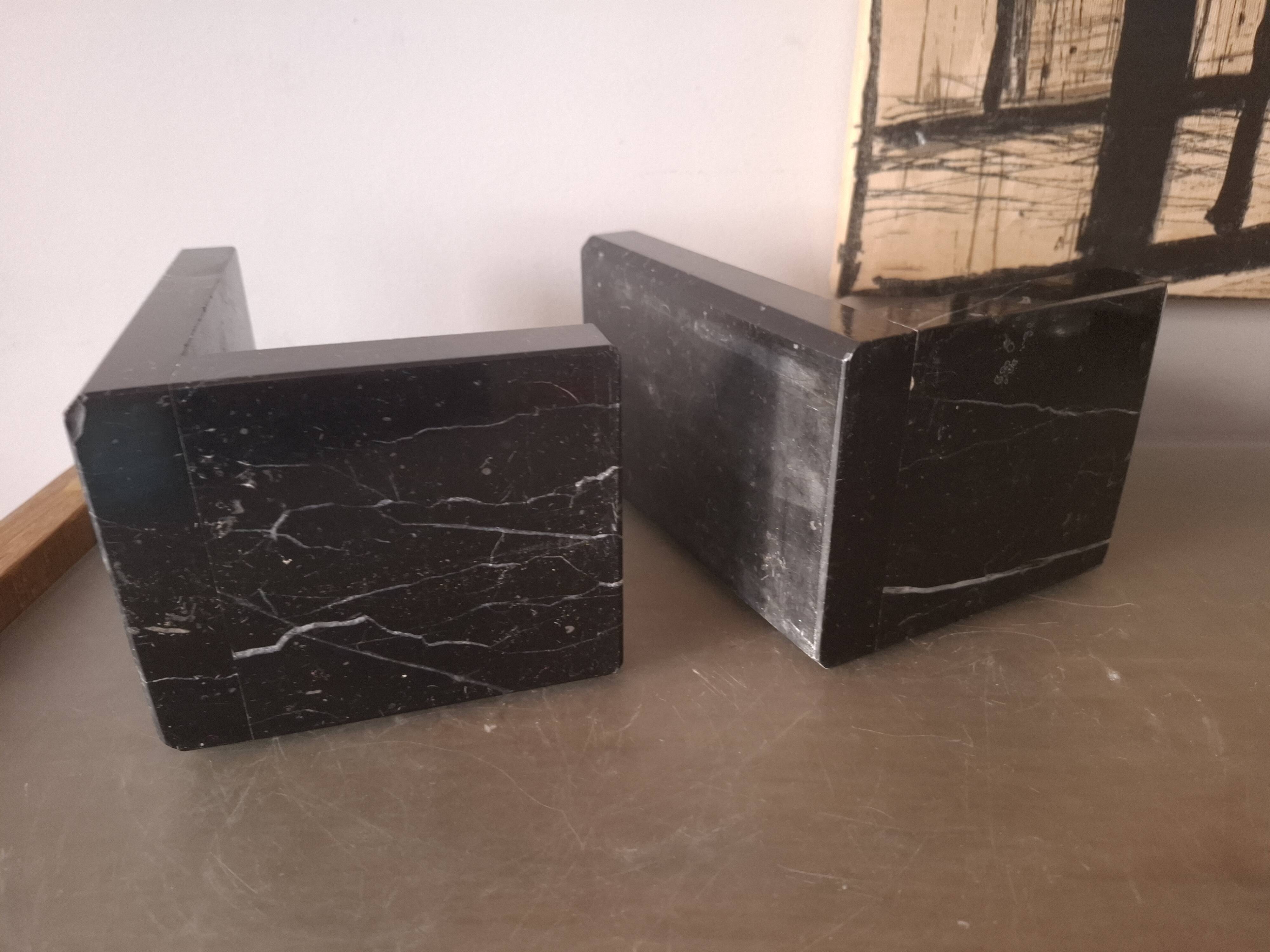 Serres livres art deco en marbre