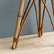 Vintage rattan plant holder