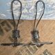 Pair of industrial coatracks