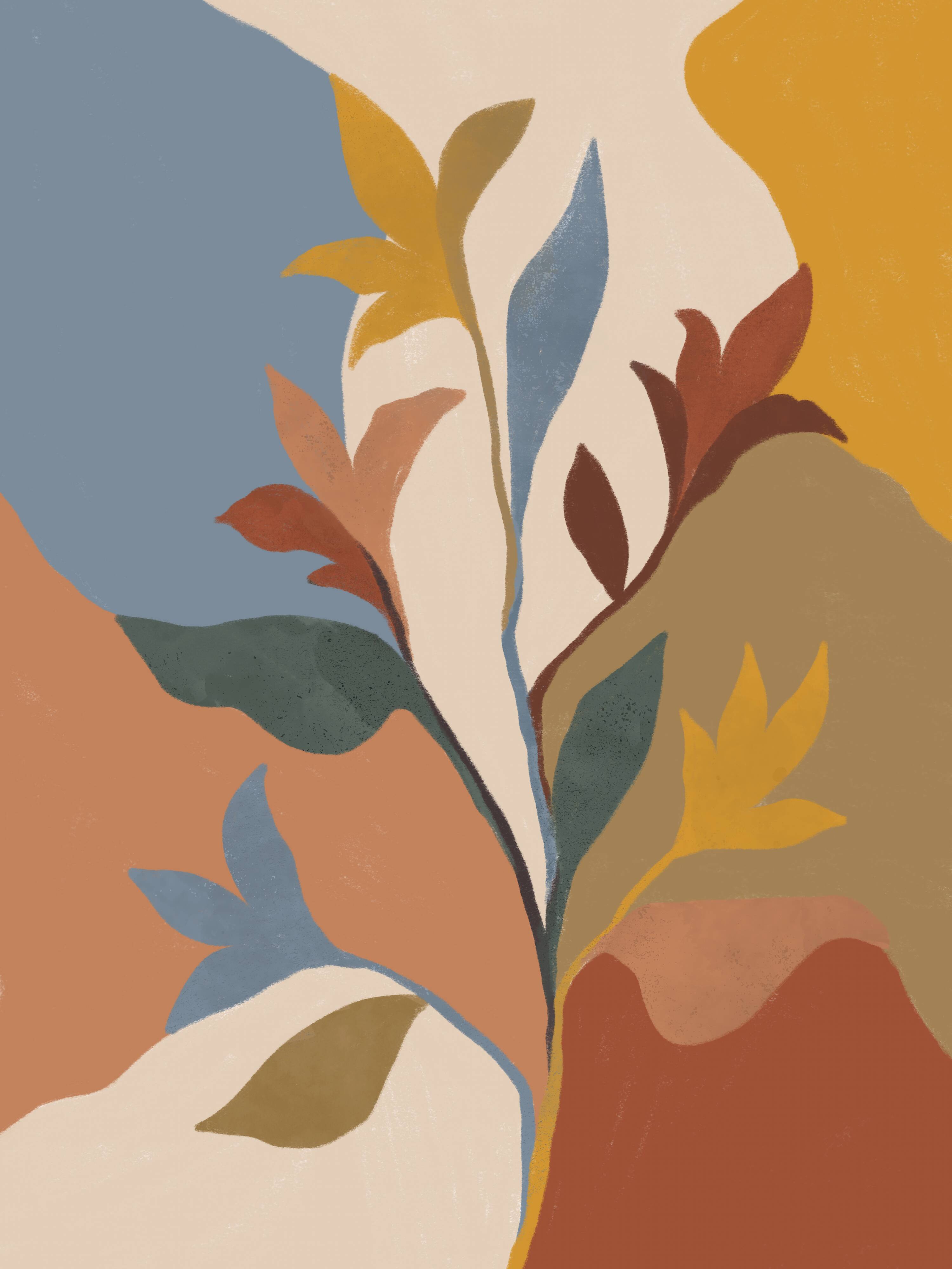 Colourful Flower Print