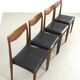 Teak Dining Chairs, Set of 4