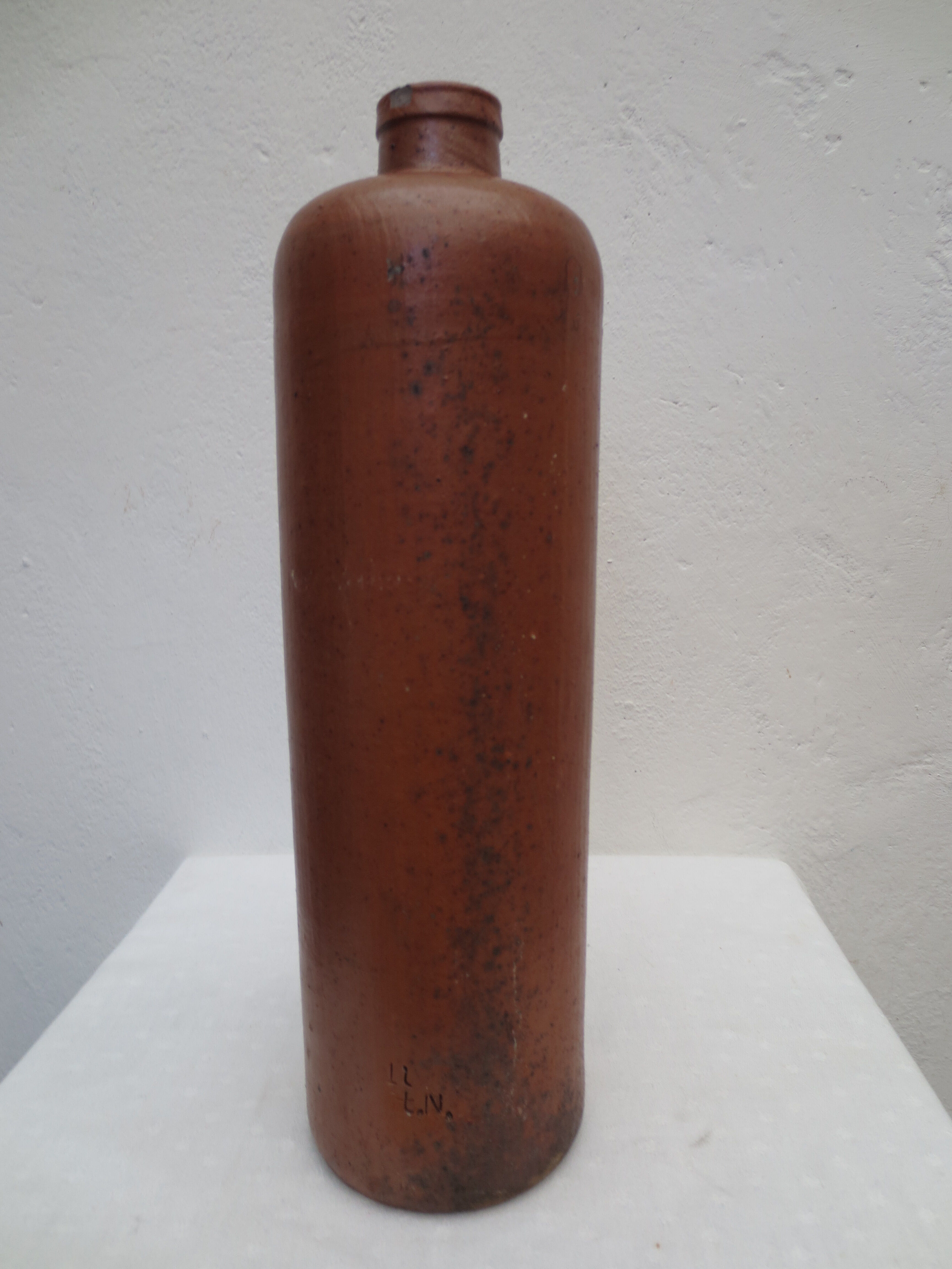 beautiful liquor bottle in flaming sandies