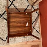 Table basse scandinave vintage teck palissandre de Rio Michel Arnoult