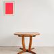 Brutalist extendable table in pine, Rainer Daumiller, Denmark, 1970s.