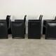 8 style Korium leather chairs in the style of Matteo Grassi