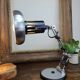 Lampe aluminor articulée, atelier, vintage