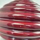 Ceramic burgundy red lamp base