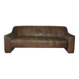 De Sede Buffalo leather 3-seater sofa, Switzerland 1970s