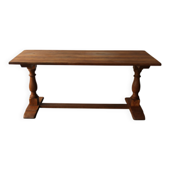 Monastery table, rustic style, early 20th century.