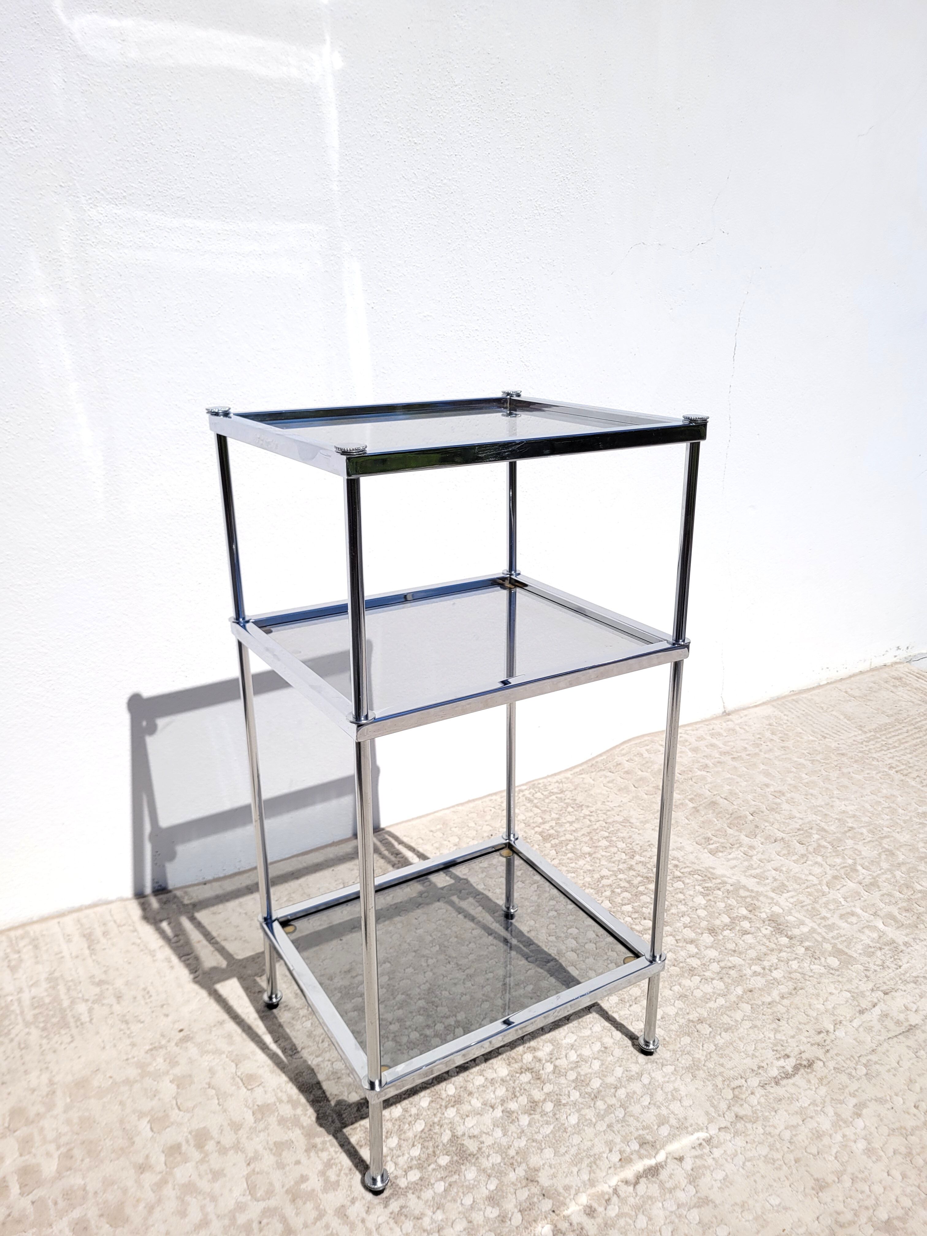 Console harness shelf chrome