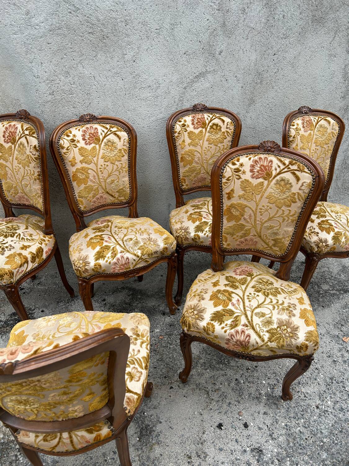 Lot de 6 chaise de salon