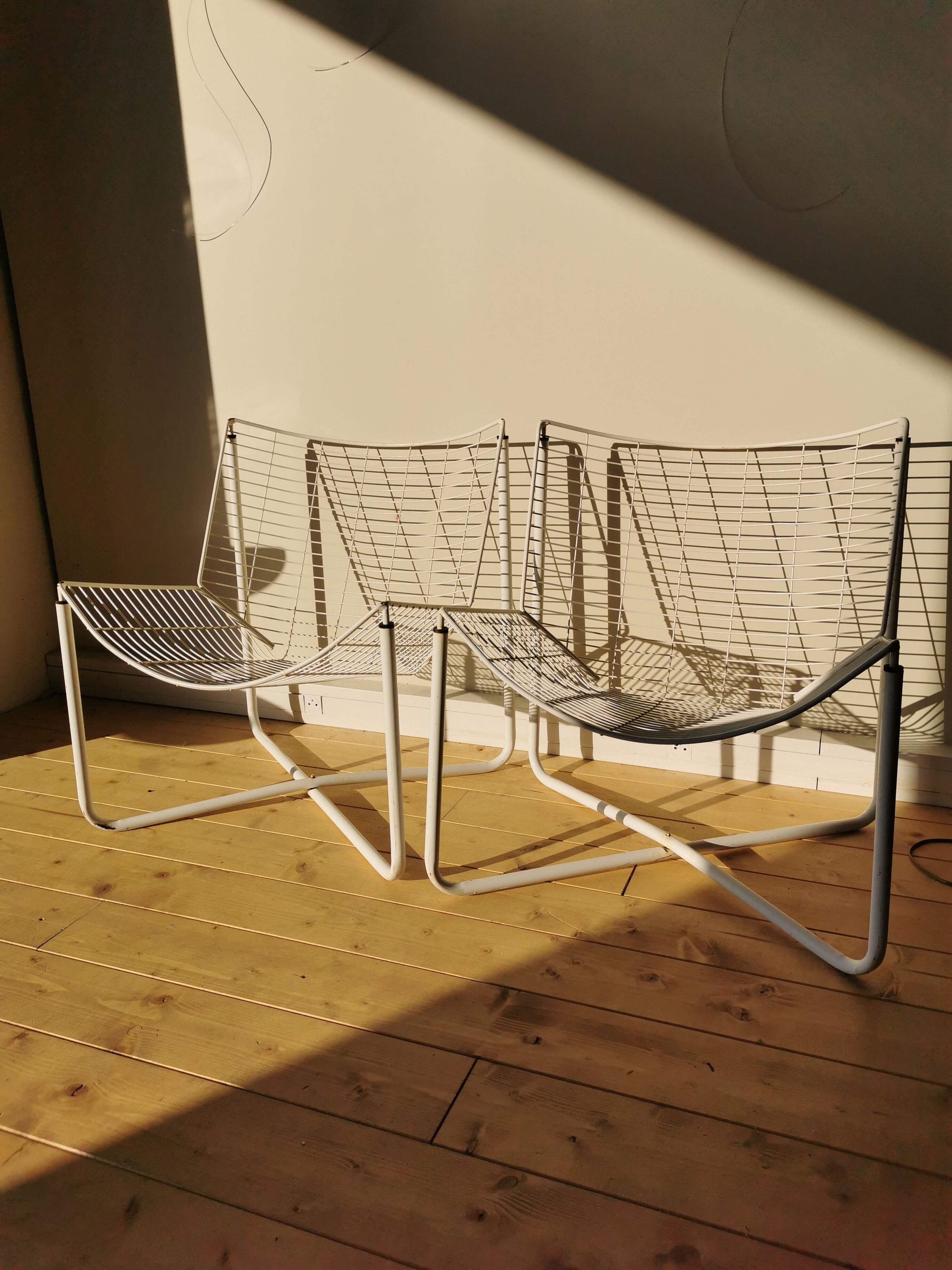 Pair of armchairs "jarpen" by niels gammerlgaard for ikea