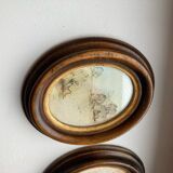 Pair of frames - old paintings