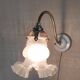 Art Deco style wall light in brass and glass paste - mid 20th century.