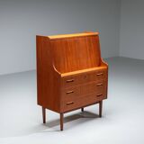 Danish mid-century secretaire by Gunnar Nielsen Tibergaard