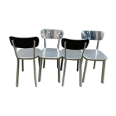 Chaises de salle à manger en aluminium poli Magis Deja-Vu