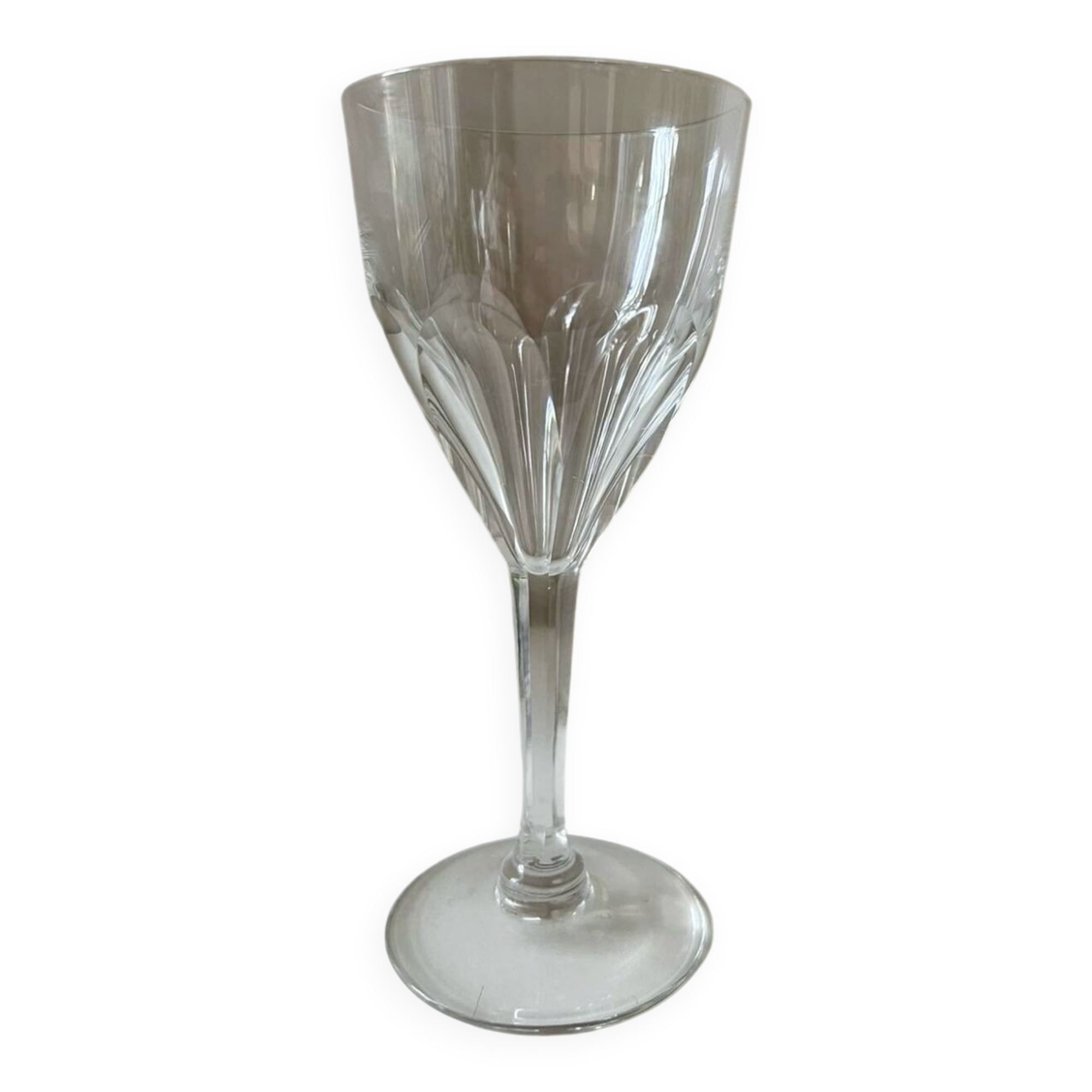 Saint Louis crystal glass, Bristol model, H 17.7